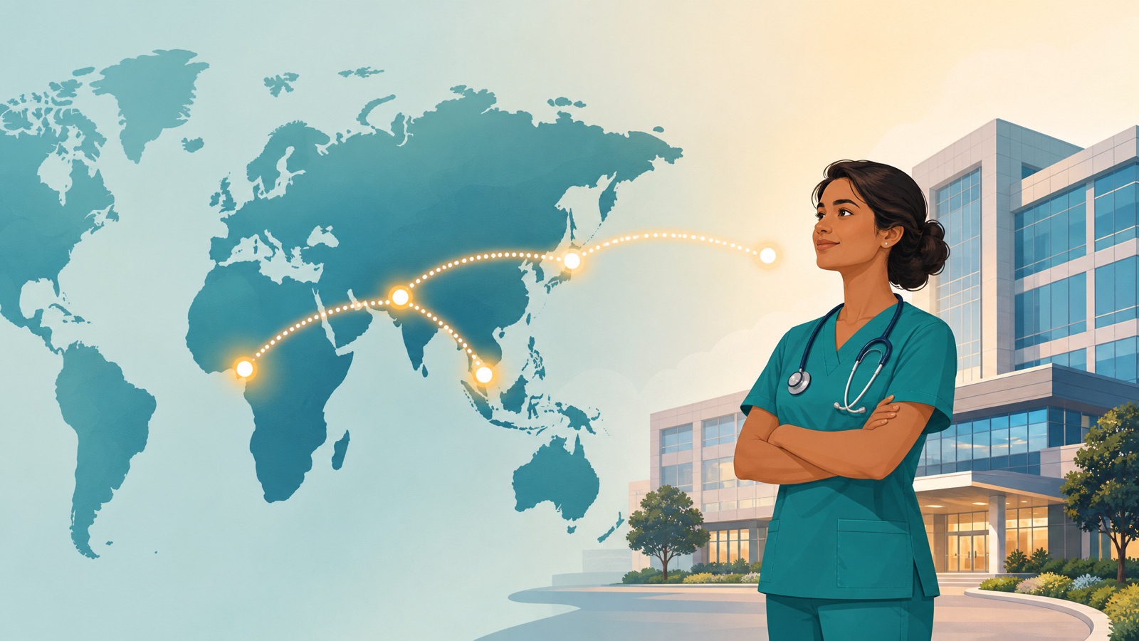 NCLEX-RN for International Nurses (2026): The Complete US Licensure Roadmap (TruMerit/CGFNS, English Tests, NCLEX, VisaScreen)